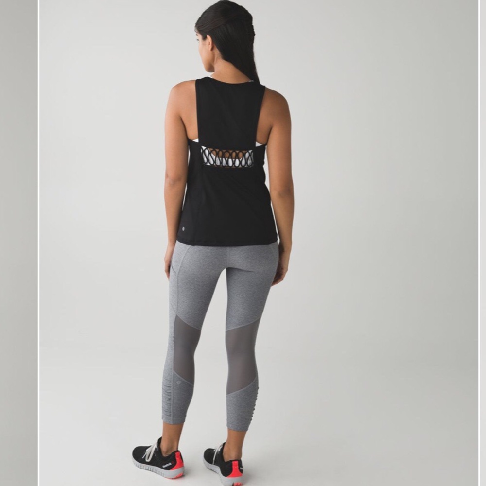 Lululemon Sweaty Or Not Tank Black